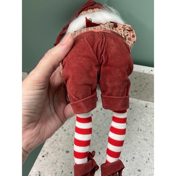 Exquisite Santa Ellf pixie fairy figurine ornament - Picture 6 of 7